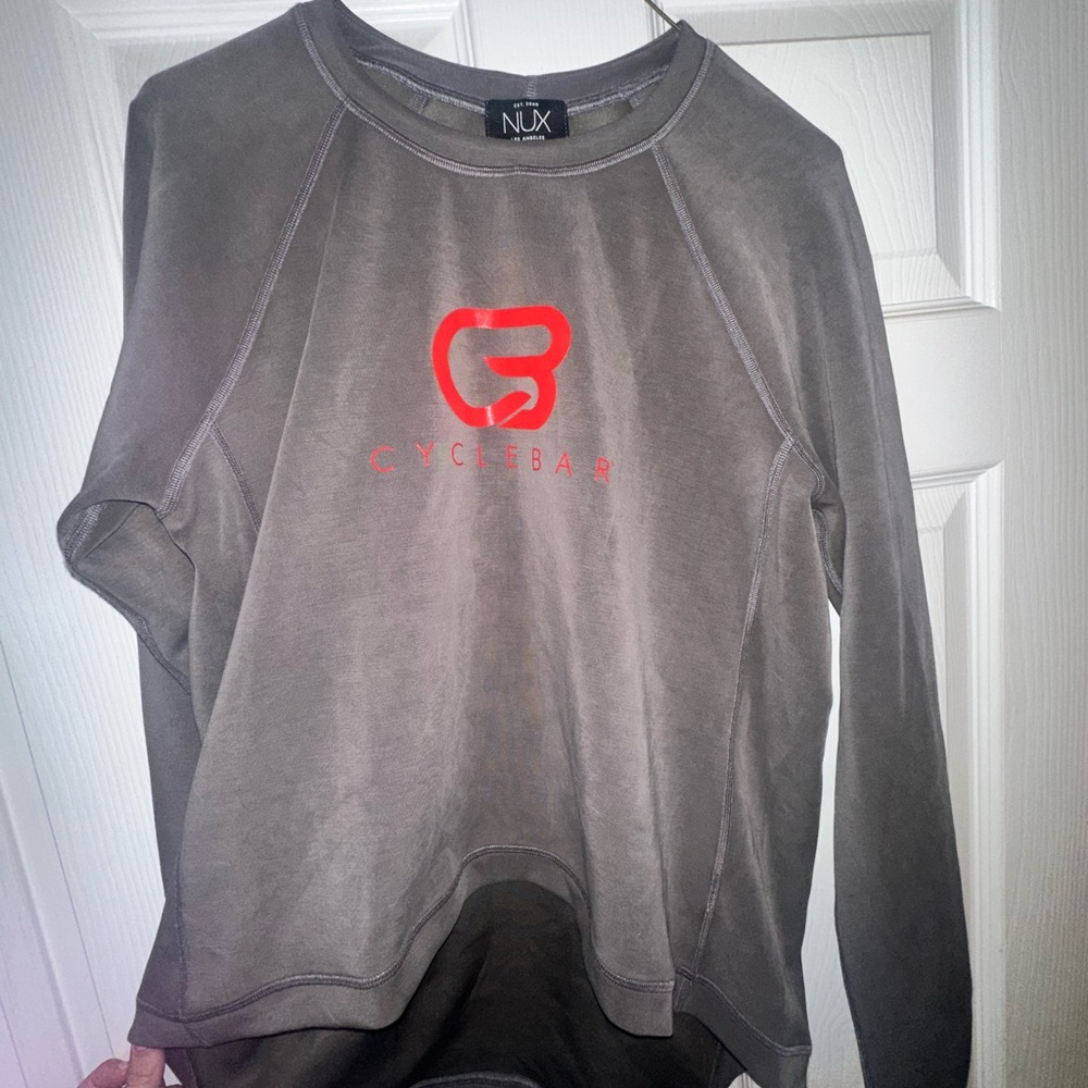 Gray CycleBar Crew Neck